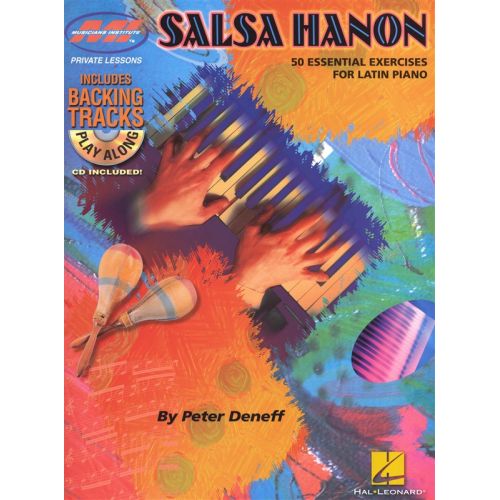 Salsa Hanon Play Along - 50 Essential Exercises Latin Piano + CD - Piano Solo