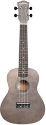 Concert Uke Linden Set BLK Noir mat