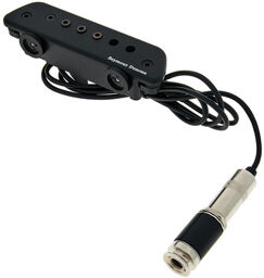 Active Mag Soundhole Pickup Noir