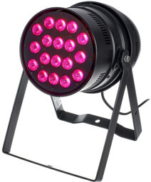 Led Par 64 18x3W 3in1 RGB BK Noir