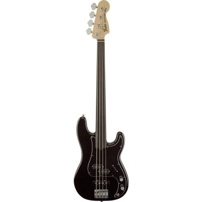 Tony Franklin Fretless Precision Bass Ebo, Black