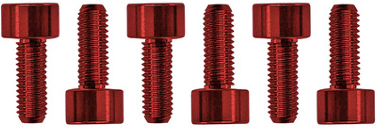 Saddle Mounting Screws Red Rouge