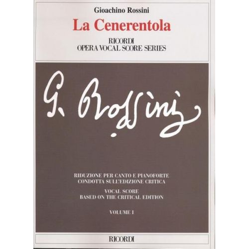ROSSINI G. - LA CENERENTOLA OSSIA LA BONTA IN TRIONFO - CHANT ET PIANO