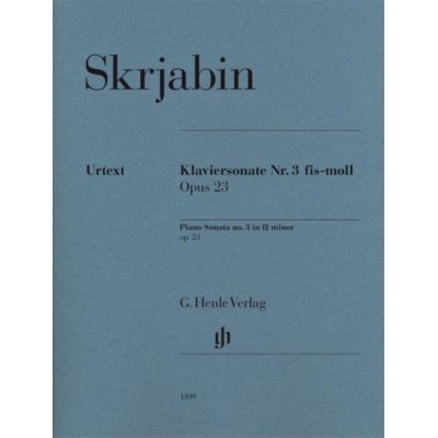 Scriabine A. - Piano Sonata N°3 Op.23