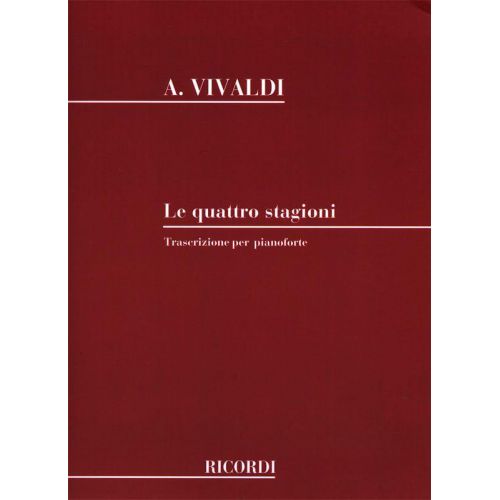Vivaldi A. - Concero Delle Raccolte - Piano