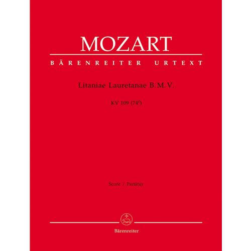Mozart W.a. - Litaniae Lauretanae B.M.V. KV 109 (74e) - Conducteur