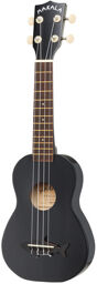 MaShark Soprano Ukulele Noir satiné