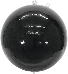 Mirror Ball 75 cm Black