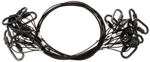 Safety Set 60cm/1,5mm Bk 10pcs