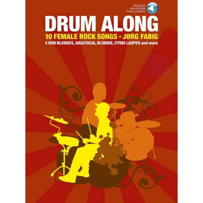 Drum Along 10 Female Rock Songs + Audio - Batterie