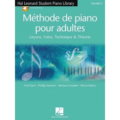 Kreader/kern/rejino/keveren - Methode De Piano Pour Adultes Vol.2
