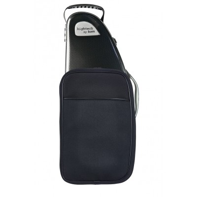 Étui Saxophone Alto Hightech + Poche - Noir Carbone