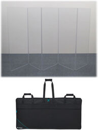 A2448x5 Drum Shield Bag Bundle noir