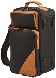 3-ECSK Elite Gigbag 2 Cornet Black with brown decorations