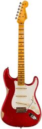 58 Strat FACAR Relic Faded Aged Candy Apple Red