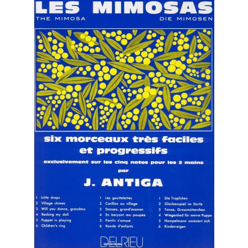 Antiga Jean - Les Mimosas - Piano