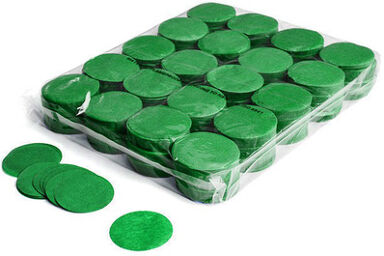 Confetti round Ø 55mm D. Green vert foncé