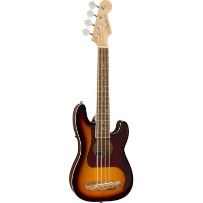 Precision Bass Fullerton Uke WN 3-color Sunburst