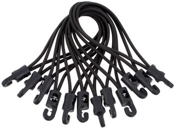 Spannfix XL Ø 6mm black 12 pcs noir