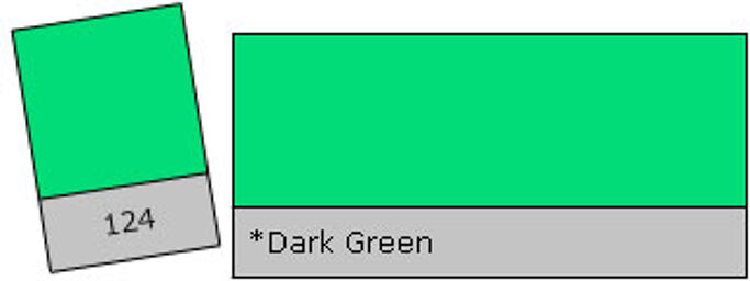 Filter Roll 124 Dark Green Dark Green