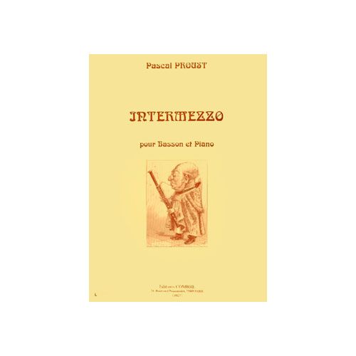 Proust - Intermezzo - Basson et Piano