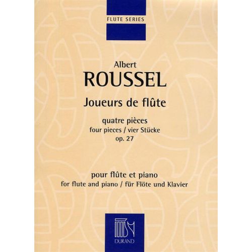 Roussel A. - Joueurs De Flute Op. 27 - Flute et Piano