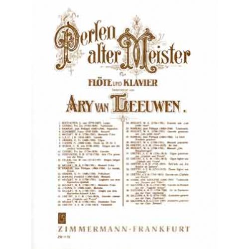 Mozart W.a. - Menuett D-dur - Flute et Piano