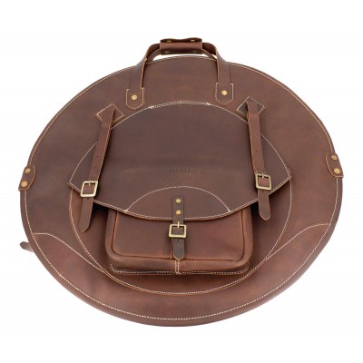 Sac Cymbales En Cuir 24