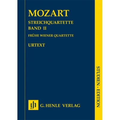 Mozart W.a. - String Quartets Vol.2 - Score