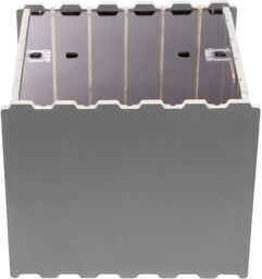 60 Multiflex Grid Lid Polycarb Transparent