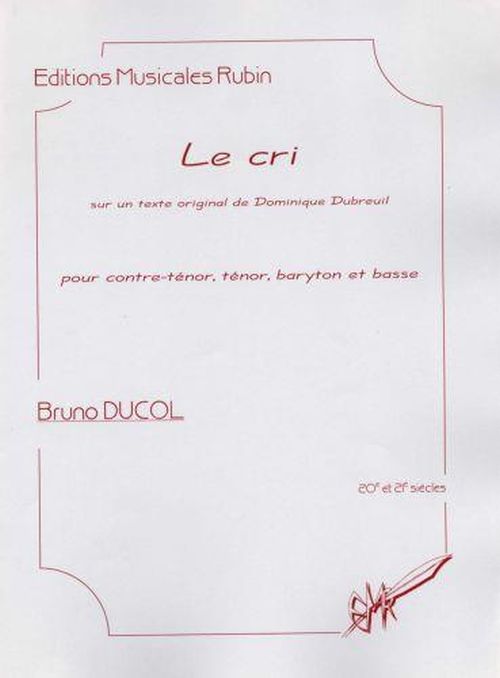 DUCOL BRUNO - LE CRI