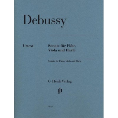 Debussy C. - Sonate Pour Flute, Alto & He