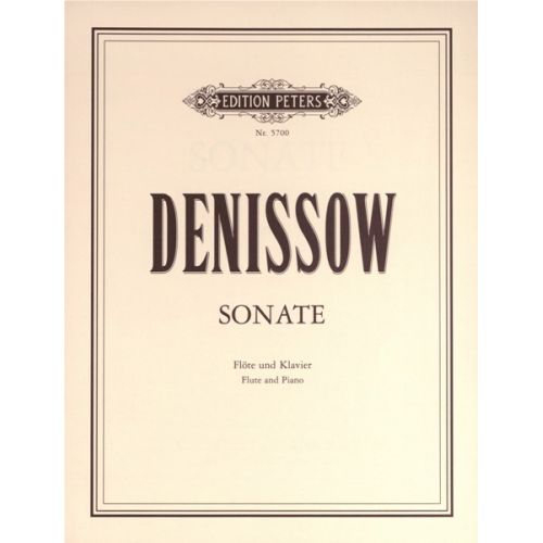 Denissov Edison - Sonata - Flute And Piano