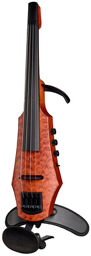 CR4-VN-QM Electric Violin Quilted Maple