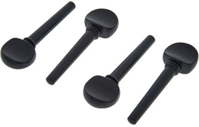 Violin Pegs Std. Ebo. 1/4 Med.