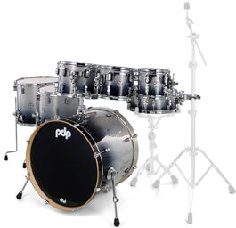 PDP CM7 Silver to Black Silver to Black Sparkle Fade