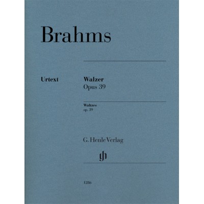 BRAHMS J. - WALTZES OP. 39