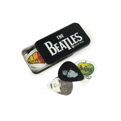 Beatles Signature Guitar Pick Tins Logo 15 Picks