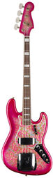LTD Jazz Bass Rel Pink Paisley Pink Paisley