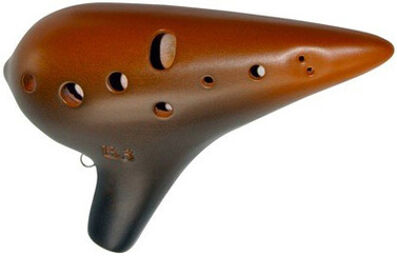 10H Concert Ocarina B3 Noir