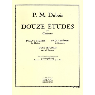 12 Études pour Clarinette