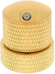 Stacked Dome Knob CI Gold