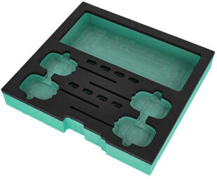 Inlay 0/4 Shure SLXD Noir