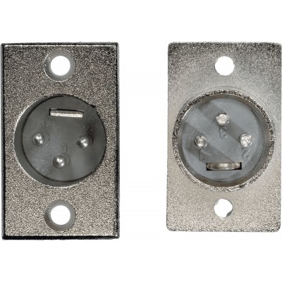 Embase XLR Male - Lot de 2