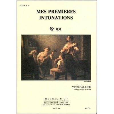Mes Premieres Intonations - Cy031