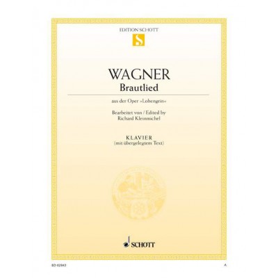 Wagner - Bridal Song WWV 75 - Piano (with Text)
