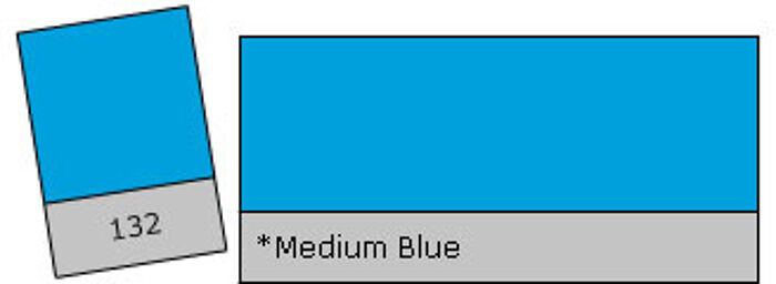 Filter Roll 132 Medium Blue Medium Blue