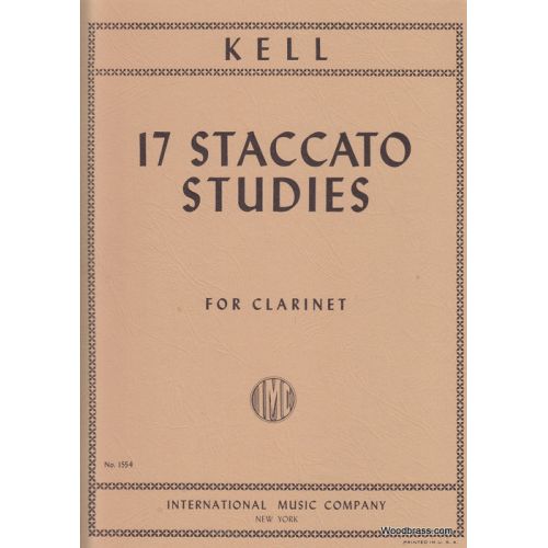 Kell R. - 17 Staccato Studies - Clarinette