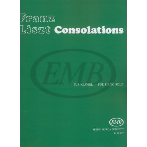 Liszt Franz - Consolations - Piano