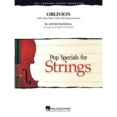 Piazzolla Astor - Oblivion (arr. Robert Longfield) - Score & Parts